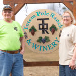 Owners of totem pole ranch and winery in carlisle pa don and joan hopler